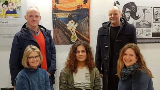 Ali Dorani’s cartoons: A lifeline from Irans cage to Australias.