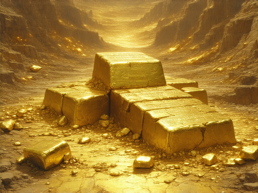 We are draining Earths finite gold reserves