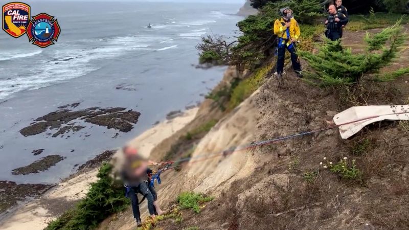 Man Survives Cliff Fall Against All Odds, Saved by LA Firefighters