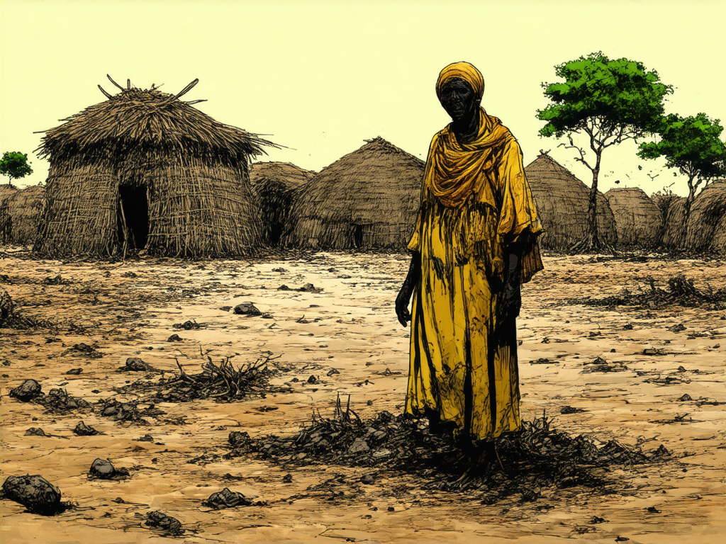 Famine Wreaks Havoc in Sudan as Hunger Escalates, Betrayed by Broken Promises, Aid Falters